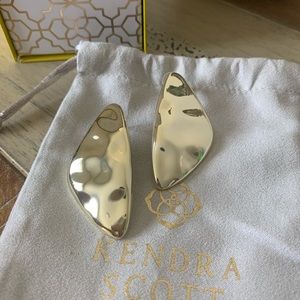 Kendra Scott Kira Gold Statement Earrings
